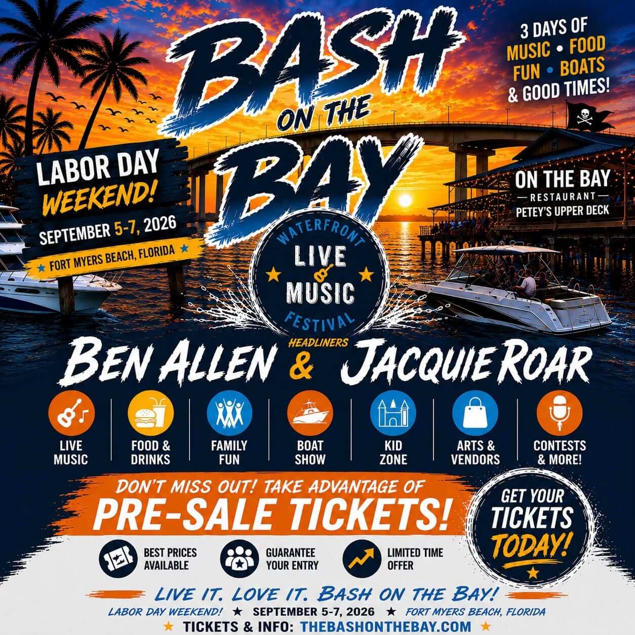 bash on the bay- labor day weekend