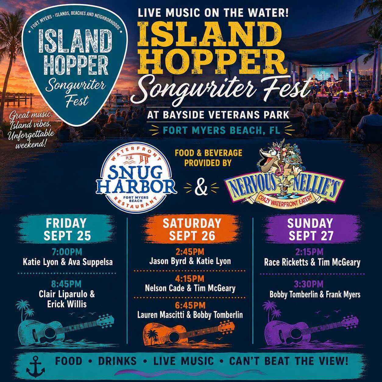 island hopper songwriter fest - fort myers beach'