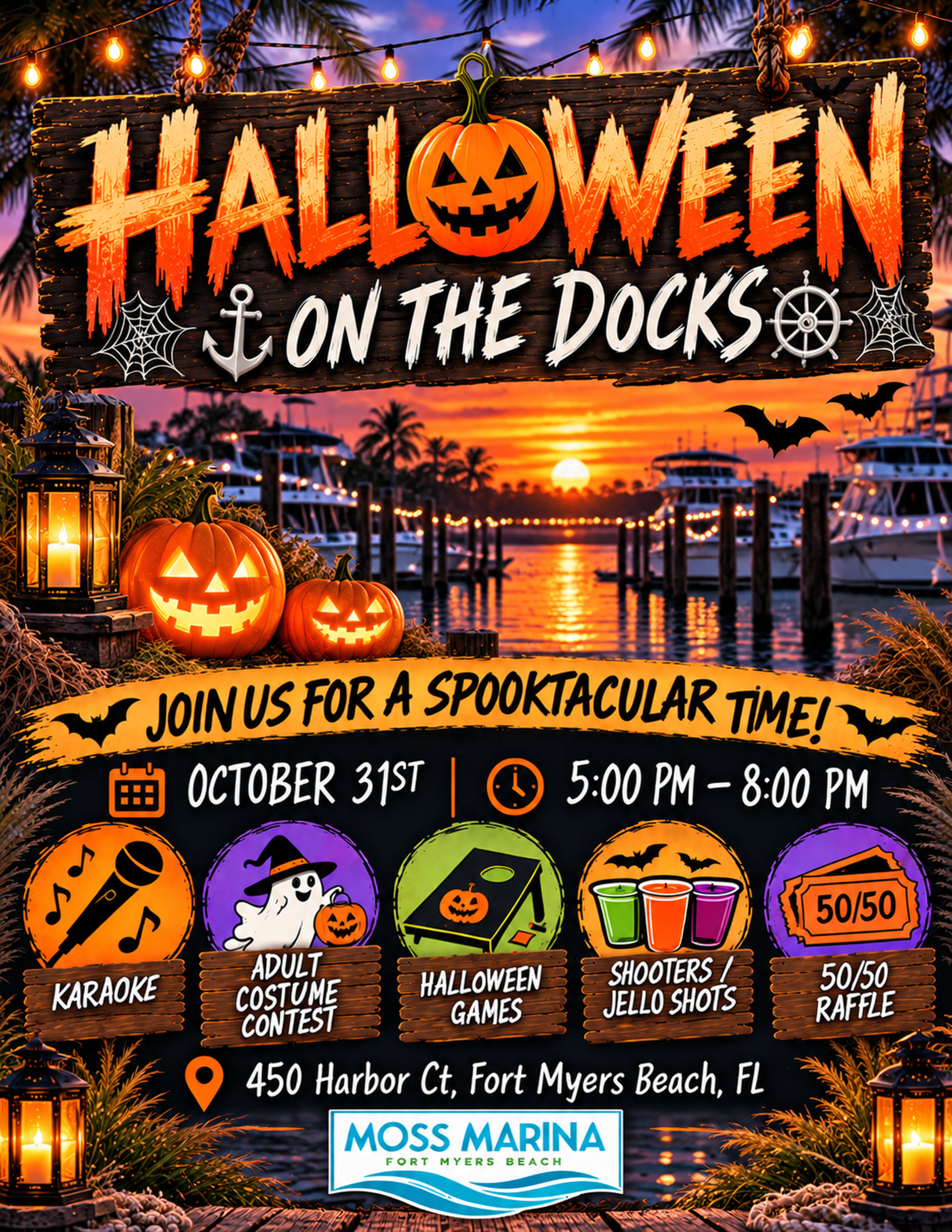halloween on the docks