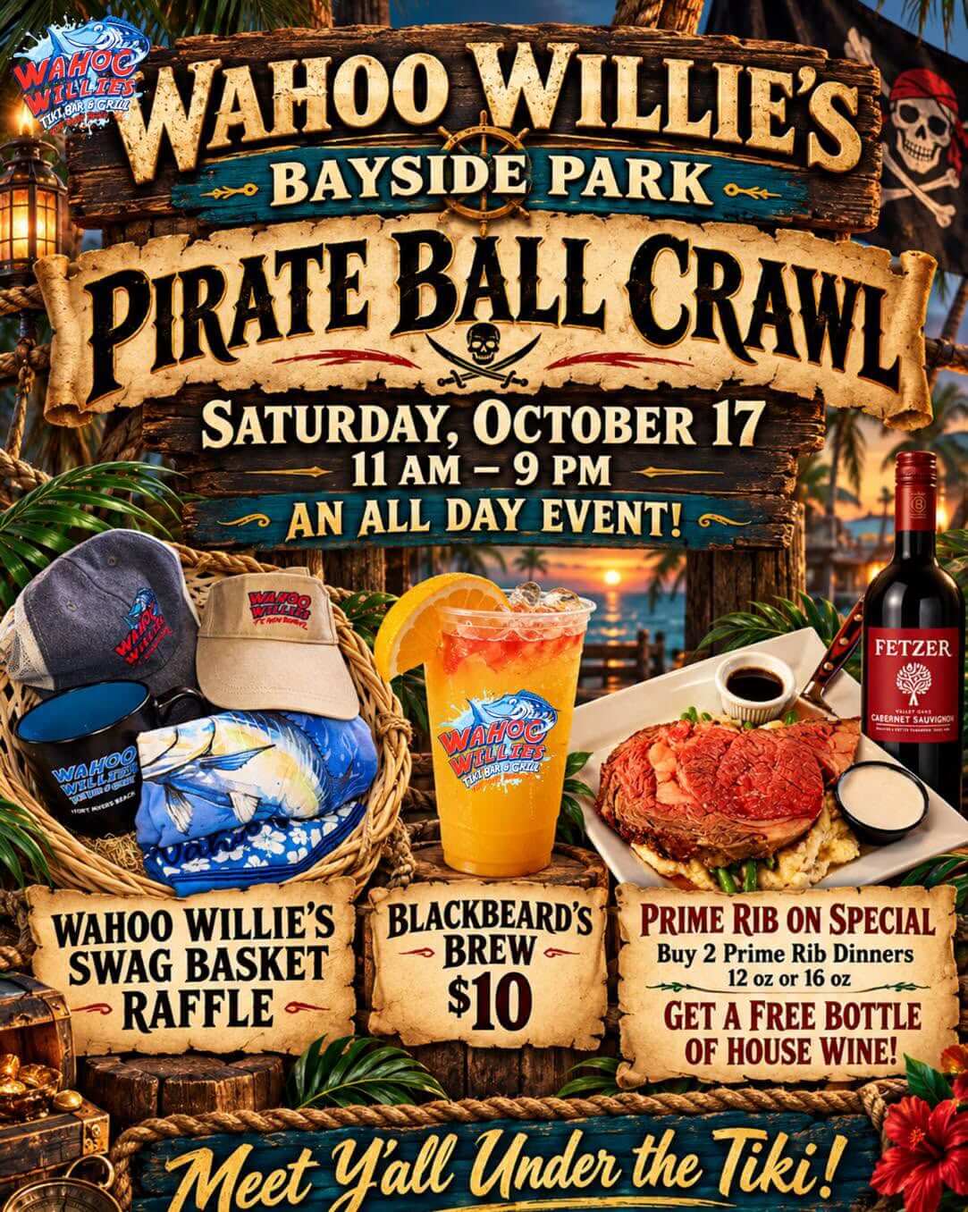 wahoo willies pirate fest